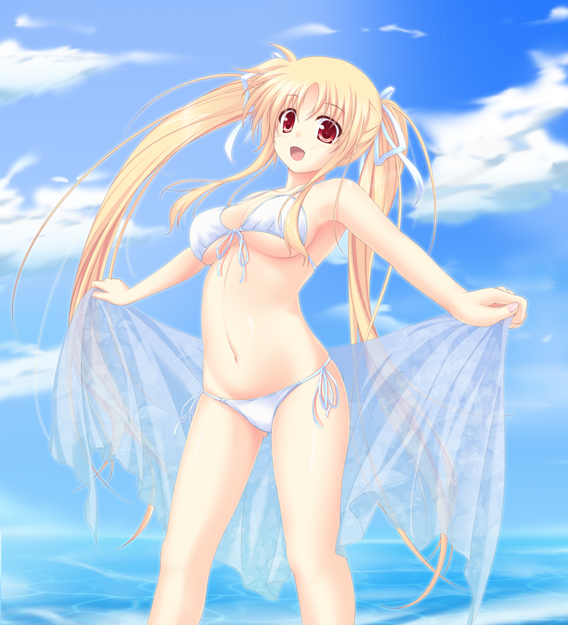 fate testarossa (lyrical nanoha and 1 more) drawn by amicis