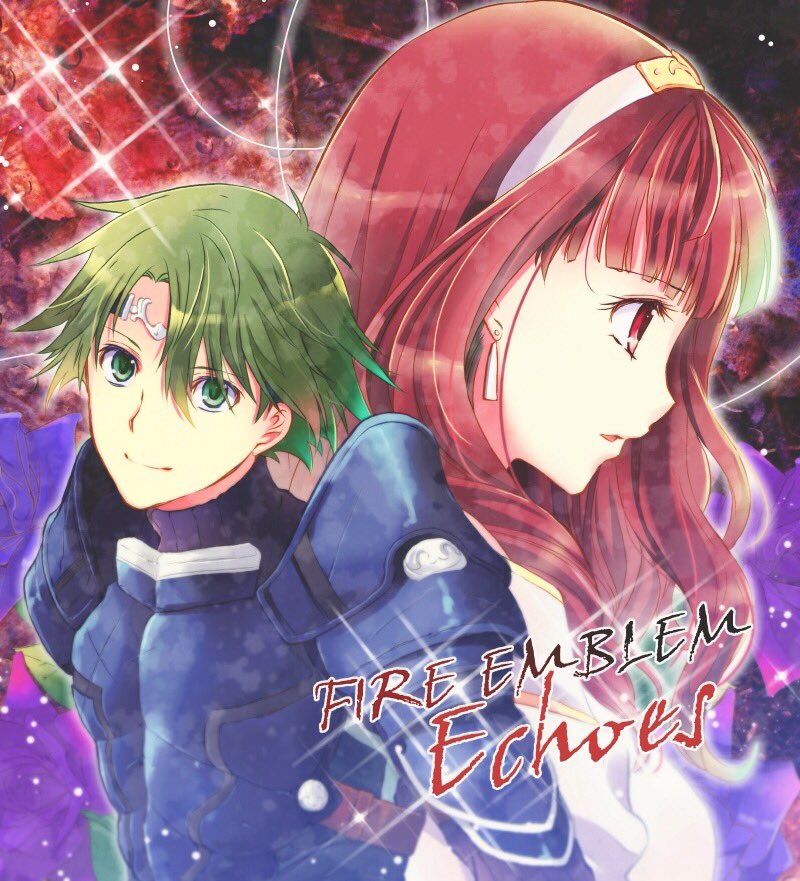 celica and alm (fire emblem and 2 more) drawn by shirayuki_shion