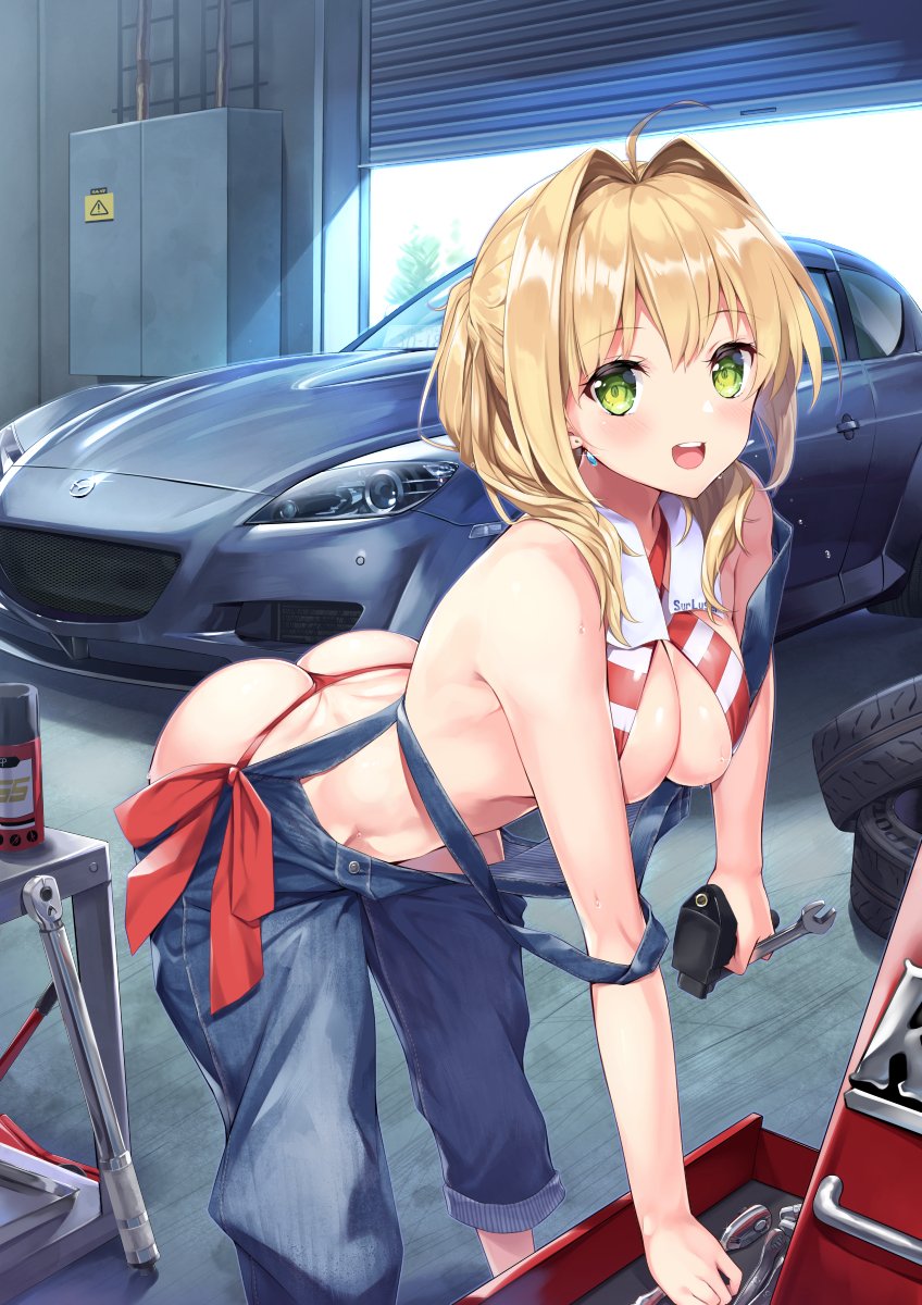 nero claudius (fate and 1 more) drawn by gedou_(shigure_seishin)