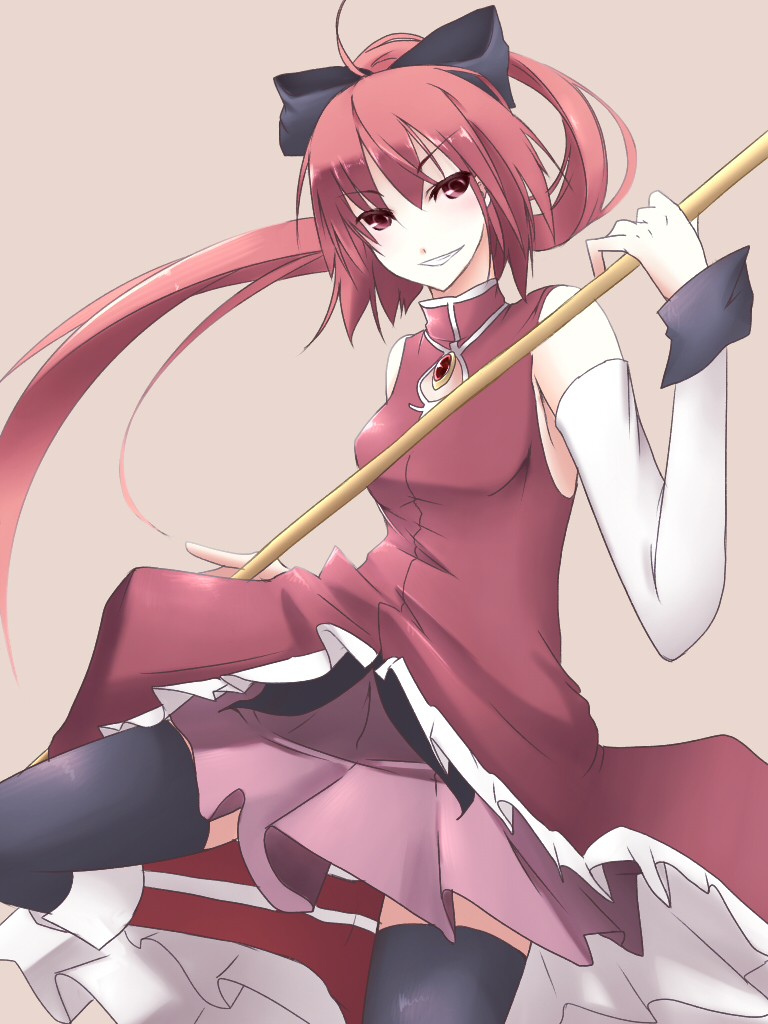 sakura kyoko (mahou shoujo madoka magica) drawn by reibun_(raven1119)