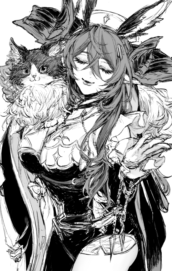 galleon and ewiyar (granblue fantasy) drawn by rakko-chan_genkou-chuu
