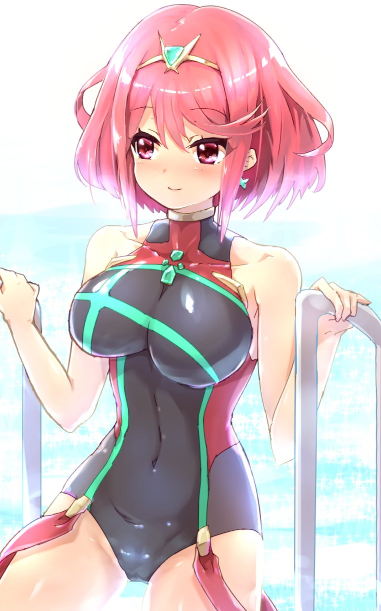 pyra (xenoblade chronicles and 1 more) drawn by tavn