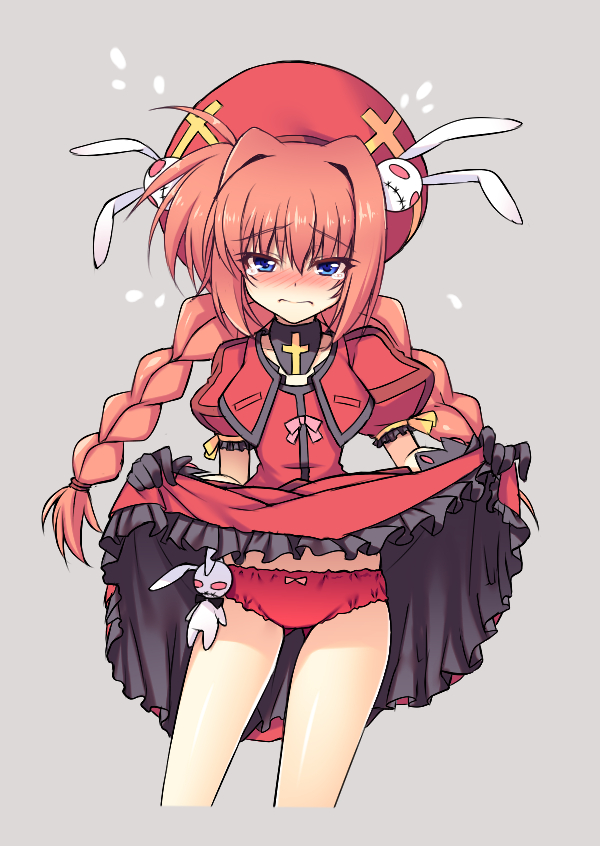 vita and noroi usagi (lyrical nanoha and 2 more) drawn by raiou