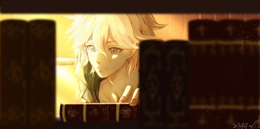 komaeda nagito (danganronpa and 1 more) drawn by meipoi