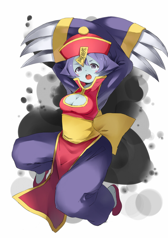 hsien-ko (darkstalkers) drawn by atage