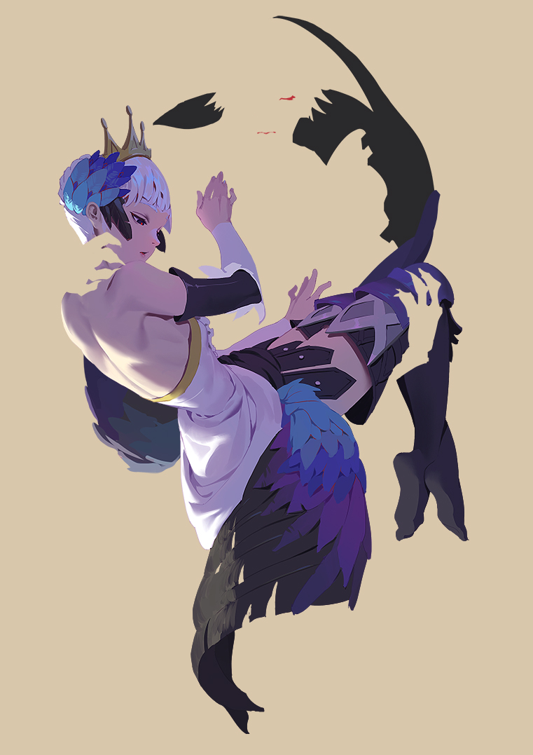 gwendolyn and oswald (odin sphere) drawn by karasu-san_(syh3iua83)
