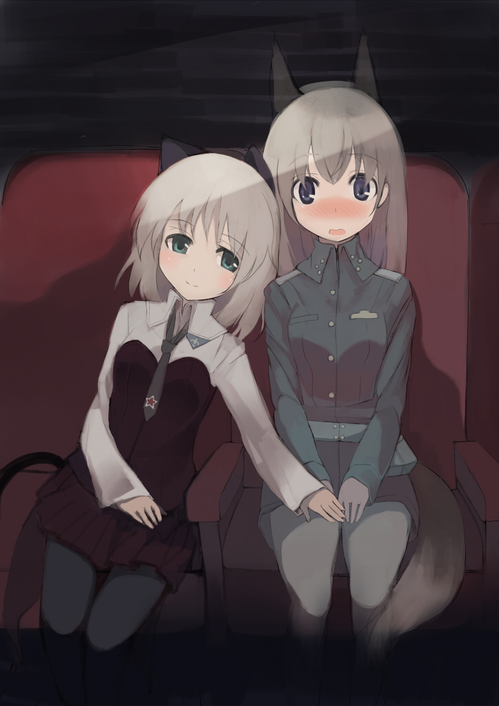 sanya v. litvyak and eila ilmatar juutilainen (world witches series and 1 more) drawn by ken_(coffee_michikusa)