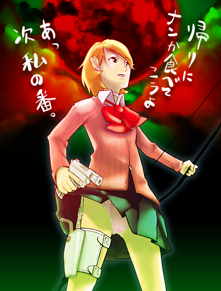 takeba yukari (persona and 1 more) drawn by gassun