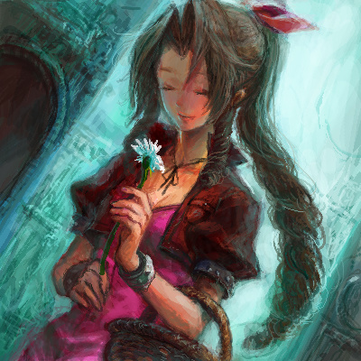 aerith gainsborough (final fantasy and 1 more)