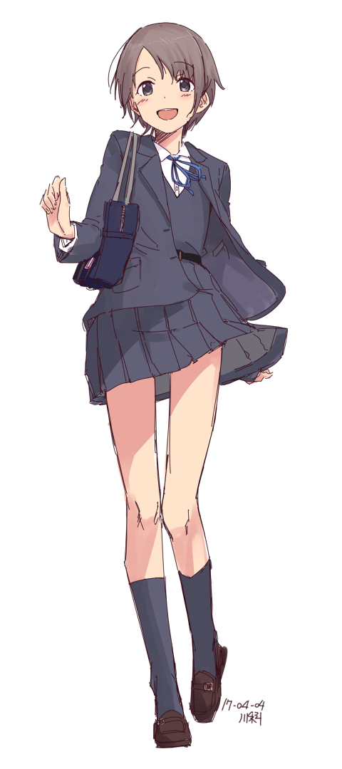 otokura yuuki (idolmaster and 1 more) drawn by kawashina_(momen_silicon)