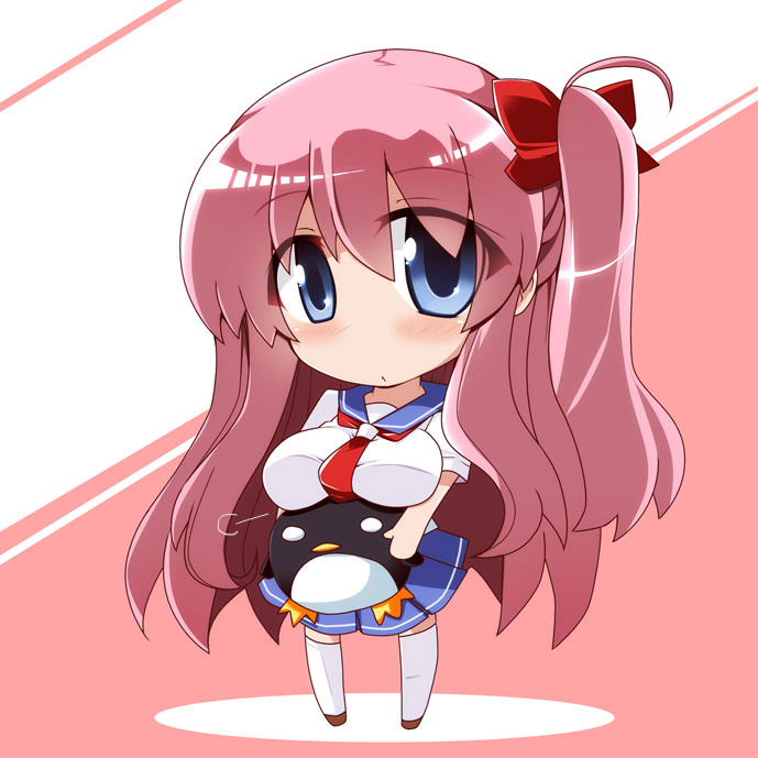 haramura nodoka and etopen (saki) drawn by shirogane_(platinum)