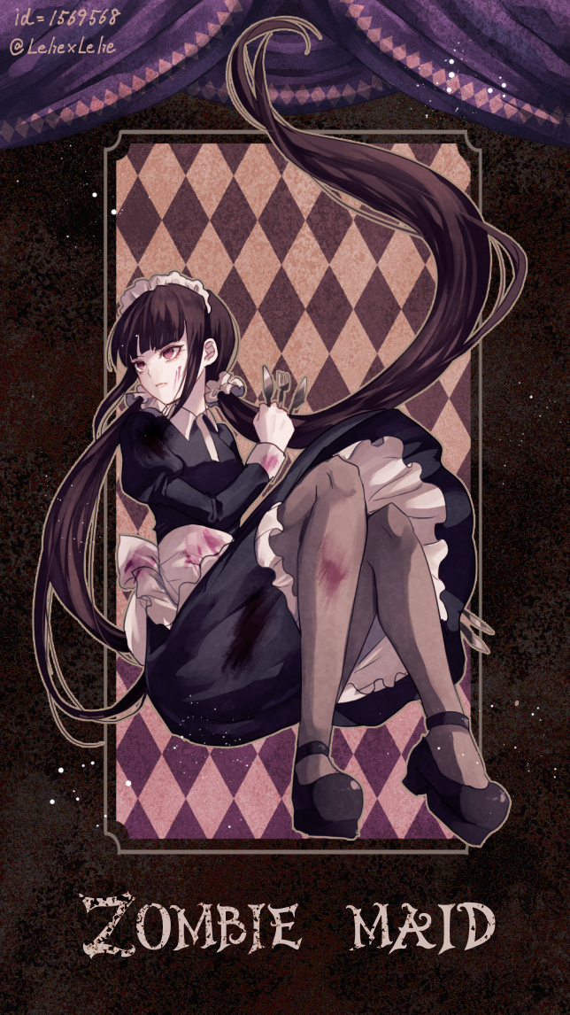 harukawa maki (danganronpa and 1 more) drawn by z-epto_(chat-noir86)