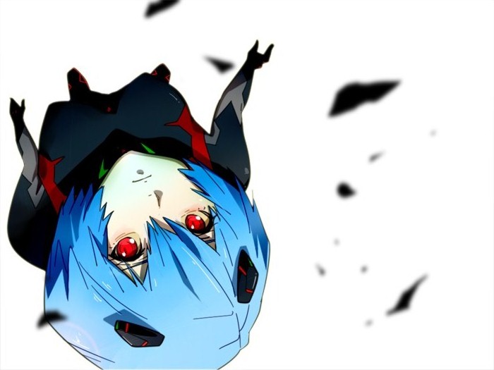 ayanami rei (neon genesis evangelion and 2 more) drawn by jajakan