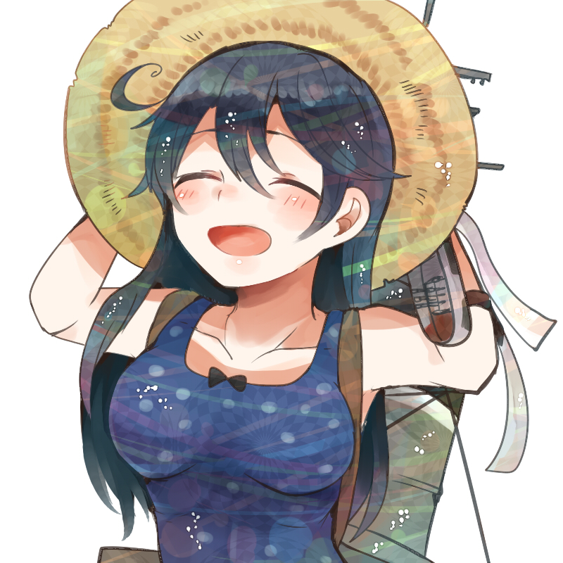 ushio and ushio kai ni (kantai collection) drawn by itomugi-kun