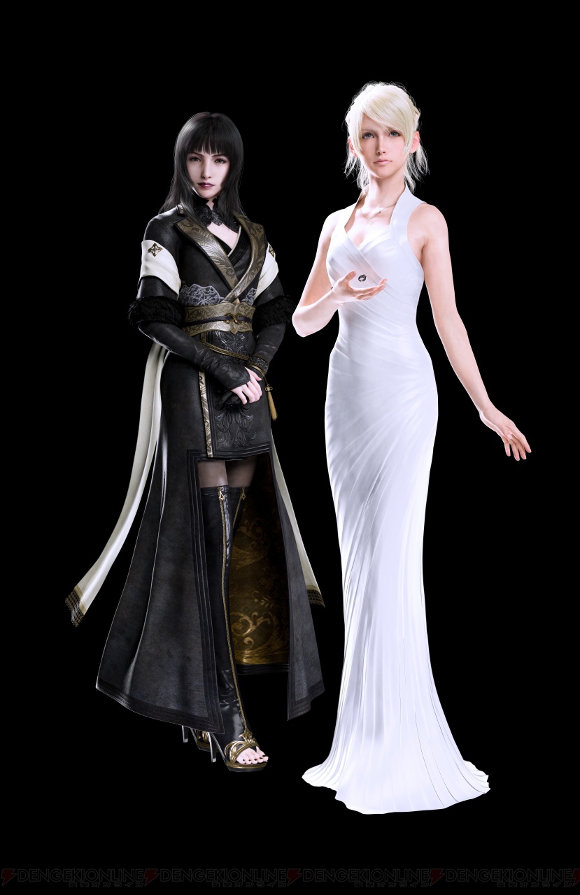 lunafreya nox fleuret and gentiana (final fantasy and 2 more)