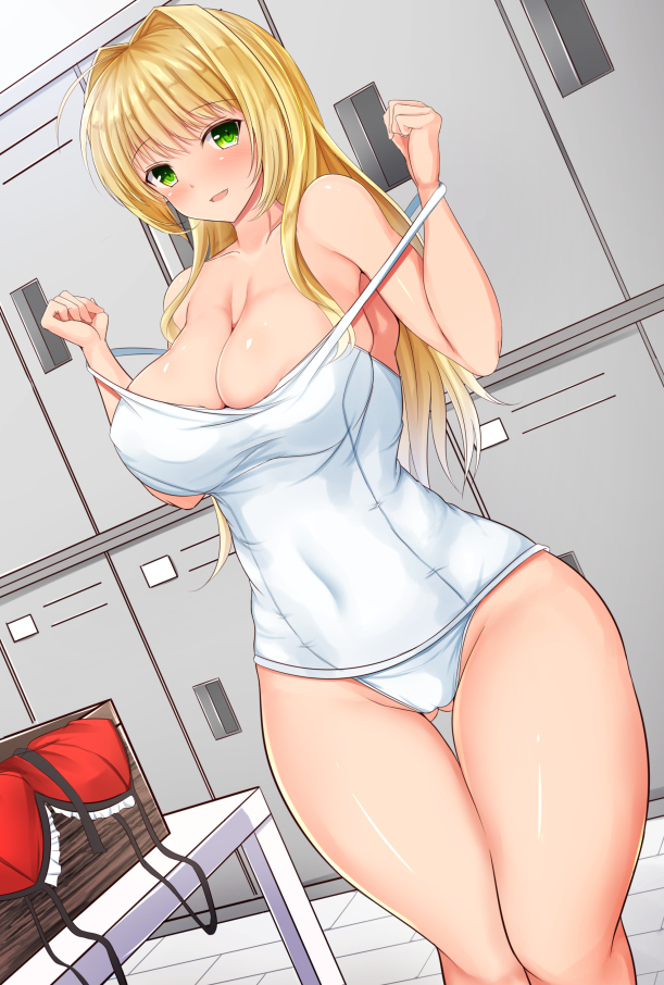 nero claudius (fate and 1 more) drawn by noeomi