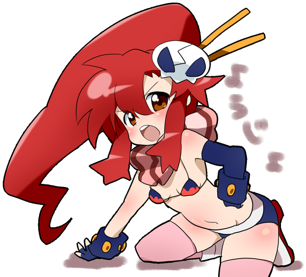 yoko littner (tengen toppa gurren lagann) drawn by meiro_(yuu)