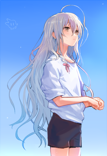 hoshi syoko (idolmaster and 1 more) drawn by rod_(rod4817)
