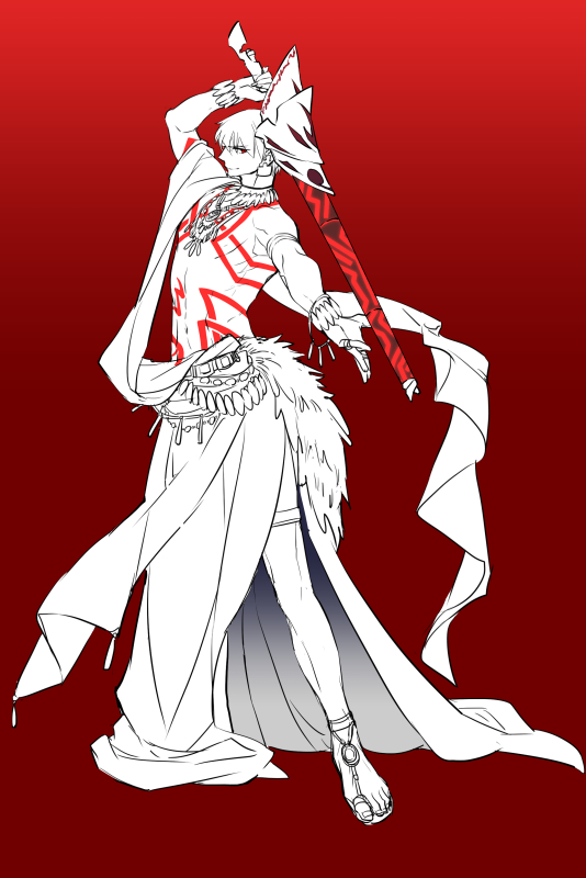 gilgamesh (fate and 1 more) drawn by yakan_(kusogaki_teikoku)