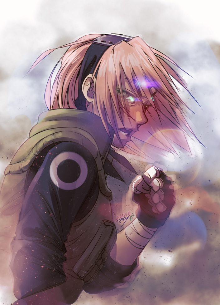 haruno sakura (naruto and 1 more) drawn by vashperado
