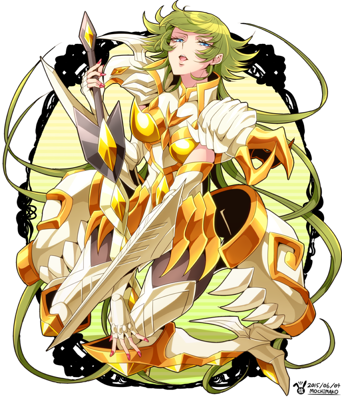 gallia (saint seiya and 1 more) drawn by mochimako_(mushikera_hoi2)