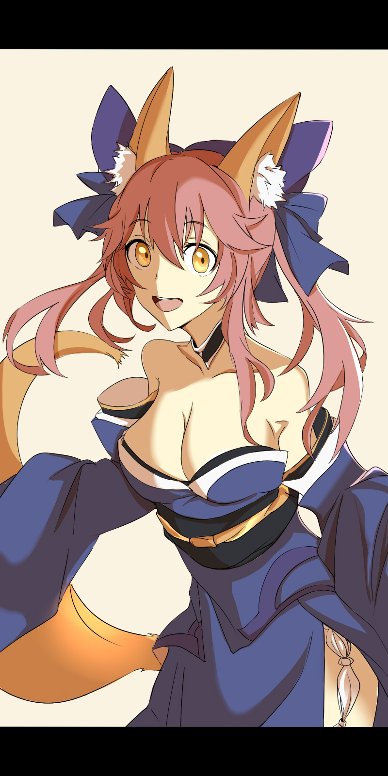 tamamo and tamamo no mae (fate and 1 more) drawn by wuke_(hp421220153)