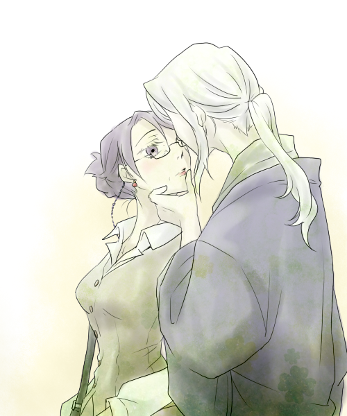 shinnosuke yukishiro and kosaka kyouko (original) drawn by sanctuary-of-apricot