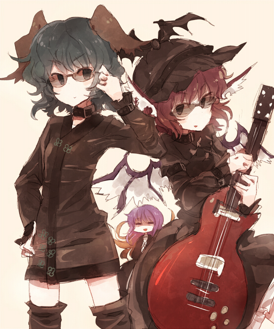 mystia lorelei, hijiri byakuren, and kasodani kyouko (touhou) drawn by hisona_(suaritesumi)