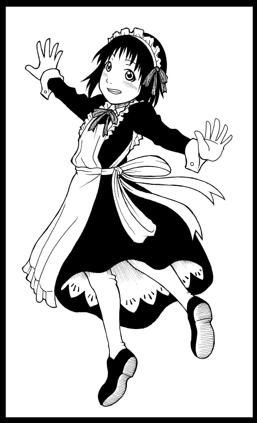 arashiyama hotori (soredemo machi wa mawatteiru) drawn by sekisiki
