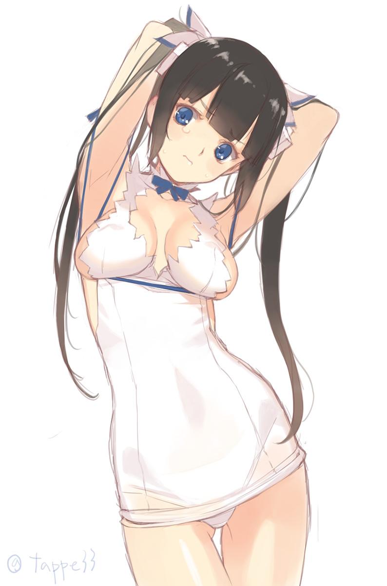 hestia (dungeon ni deai wo motomeru no wa machigatteiru darou ka) drawn by mibu_natsuki
