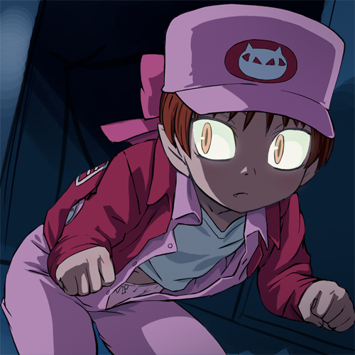 nekomusume (gegege no kitarou) drawn by haruyama_kazunori
