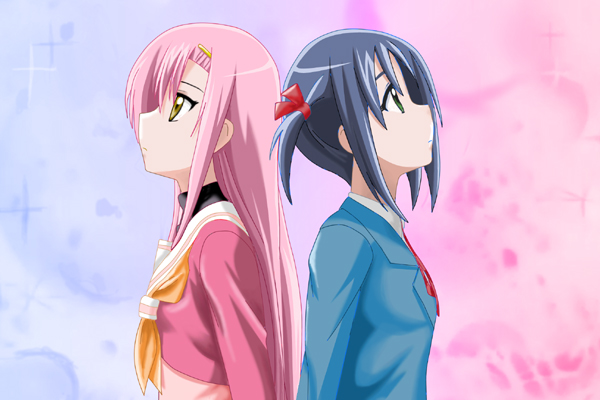 katsura hinagiku and nishizawa ayumu (hayate no gotoku!) drawn by guu_(msnan)