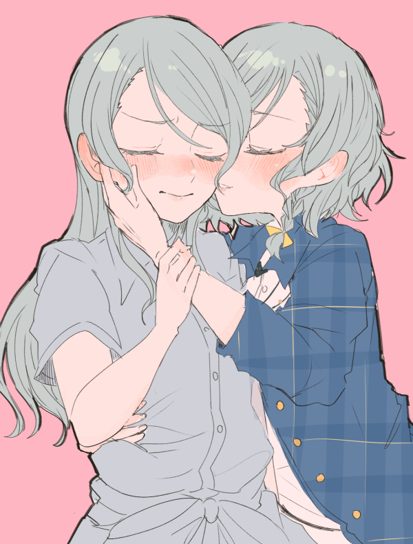 hikawa sayo and hikawa hina (bang dream!) drawn by itomugi-kun