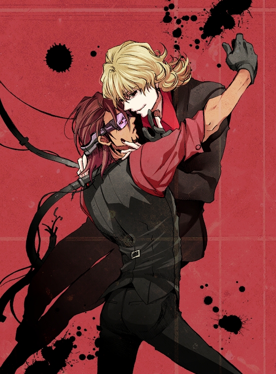 ebitetsu and ourobunny (tiger & bunny) drawn by mori-003