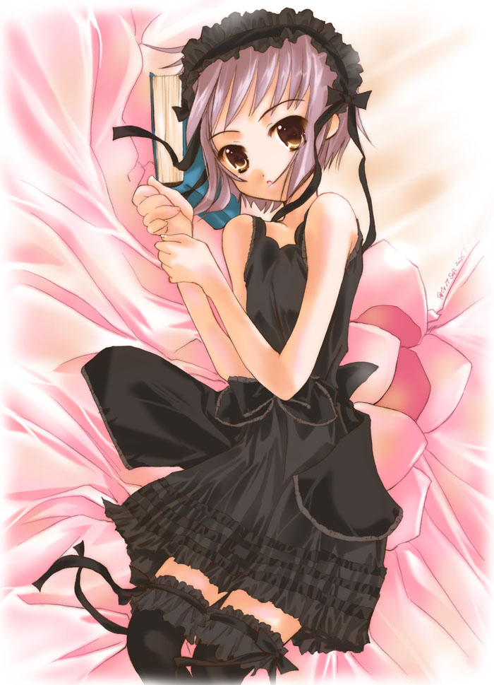 nagato yuki (suzumiya haruhi no yuuutsu) drawn by nyanmilla