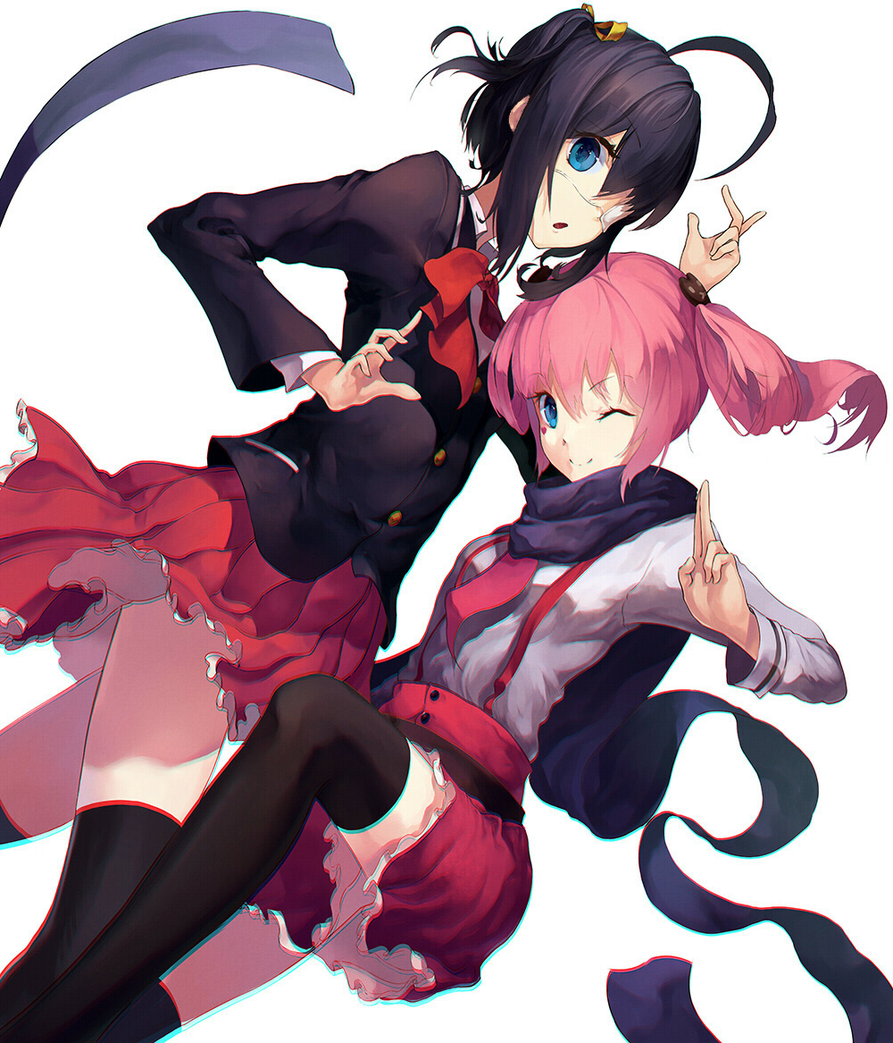Takanashi Rikka And Shichimiya Satone Chuunibyou Demo Koi Ga Shitai Drawn By Kinoki Danbooru Takanashi Rikka And Shichimiya Satone Chuunibyou Demo Koi Ga Shitai Drawn By Kinoki Danbooru