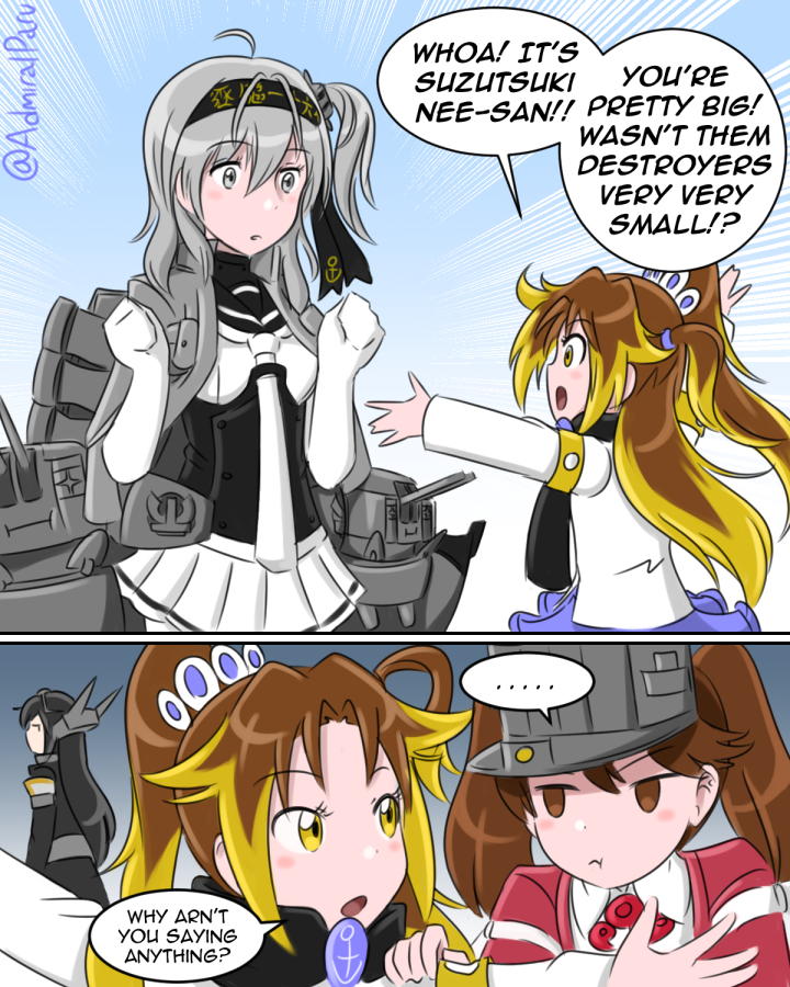 nagato, ryuujou, female admiral, suzutsuki, nagato kai ni, and 4 more (original and 1 more) drawn by admiral_paru