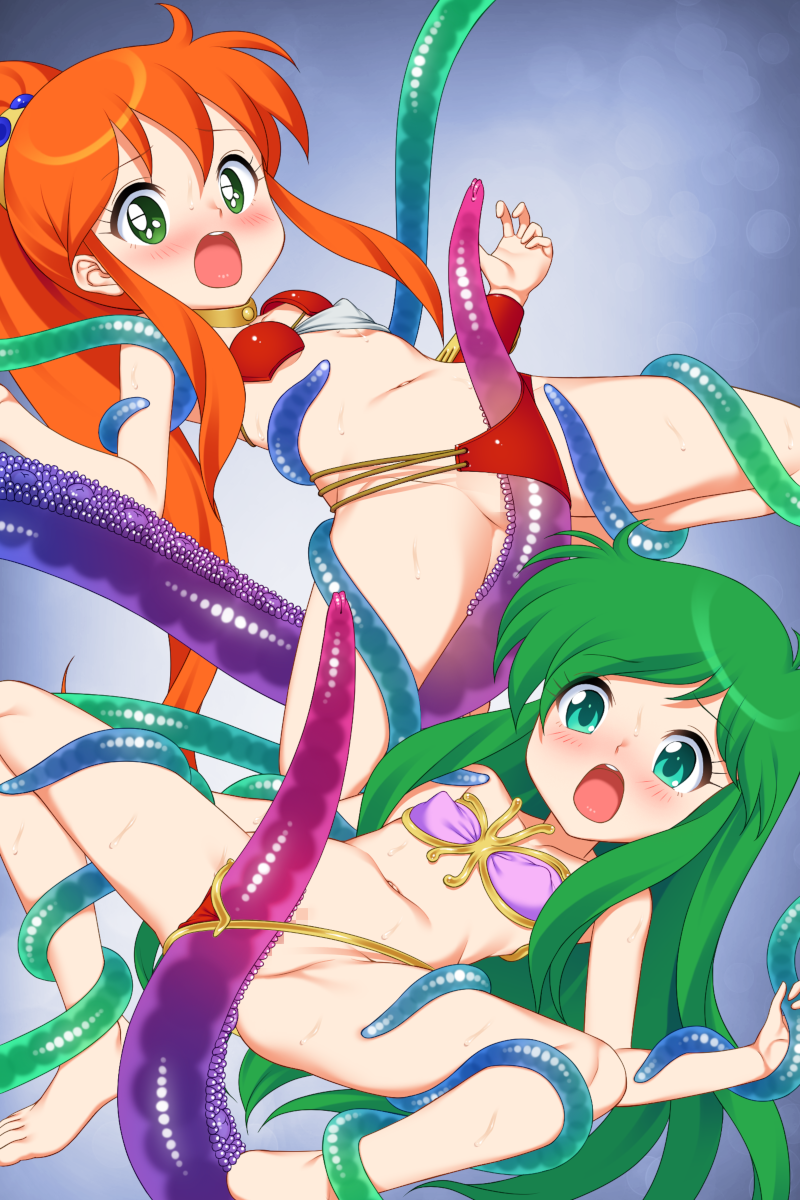 ayanokouji rem and caron (dream hunter rem and 1 more) drawn by fugetsu_taku