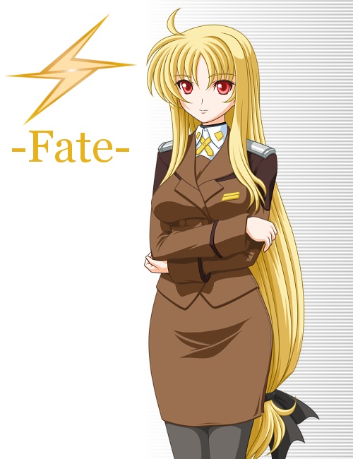 fate testarossa (lyrical nanoha and 1 more) drawn by t2r