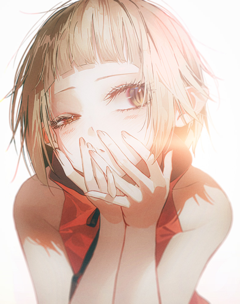 oshino shinobu and kiss-shot acerola-orion heart-under-blade (monogatari and 1 more) drawn by andi_1021