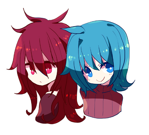 sendou aichi and suzugamori ren (cardfight!! vanguard) drawn by awayuki