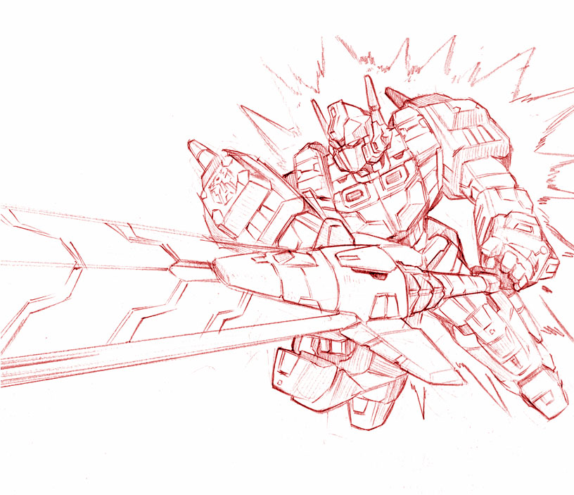 star saber (transformers and 1 more) drawn by kamizono_(spookyhouse)