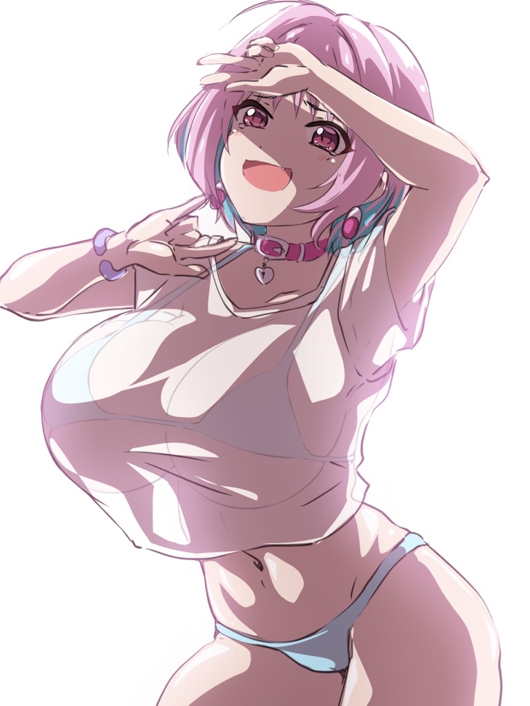yumemi riamu (idolmaster and 2 more) drawn by uzumi_(uzumi_yosi)