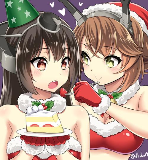 nagato and mutsu (kantai collection) drawn by kase_daiki