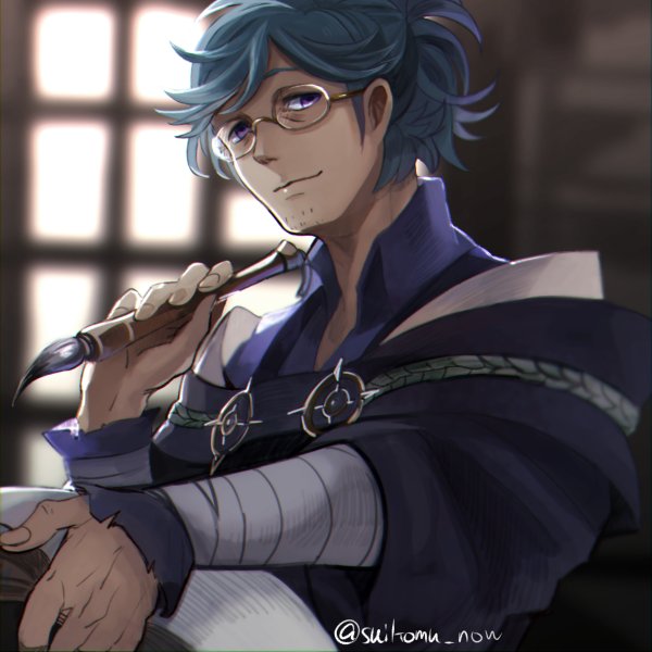 yukimura (fire emblem and 1 more) drawn by suikomu_now