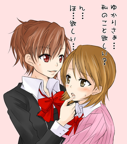 shiomi kotone and takeba yukari (persona and 2 more) drawn by aira_(endless5515)
