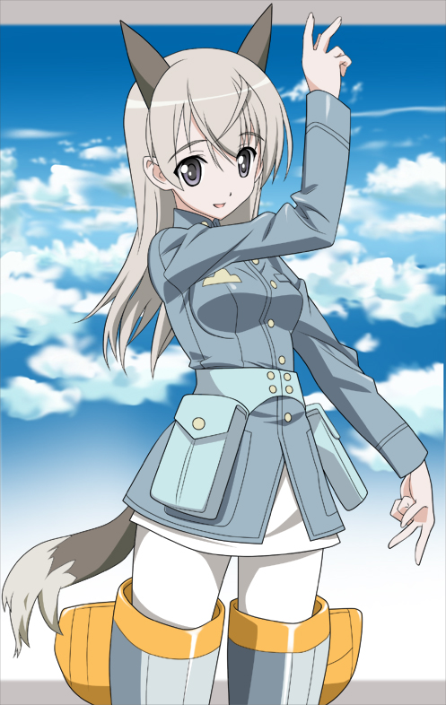 eila ilmatar juutilainen (world witches series and 1 more) drawn by nyoro_(nyoronyoro000)