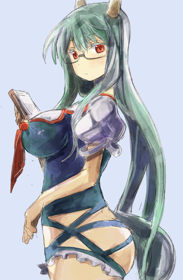 kamishirasawa keine and ex-keine (touhou) drawn by yohane