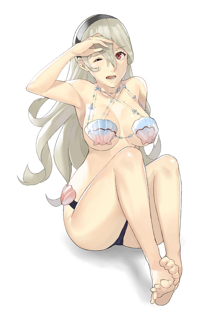 female corrin (fire emblem and 2 more) drawn by j@ck