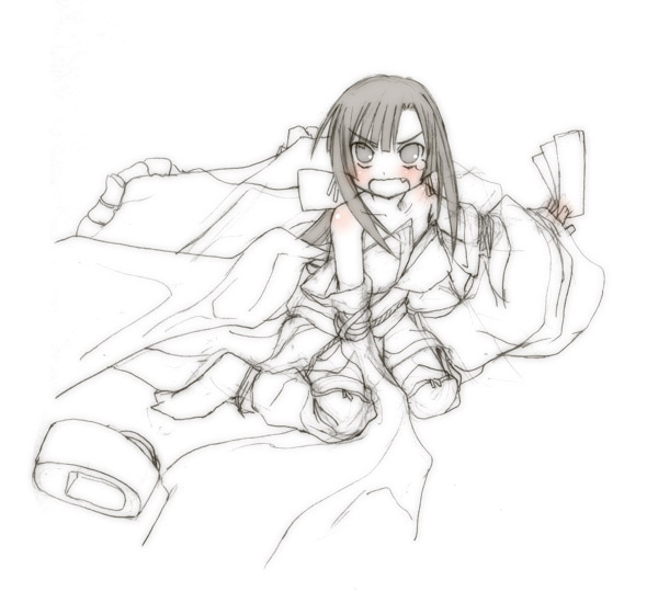 amagasaki chigusa (mahou sensei negima!) drawn by kasuga_yukihito